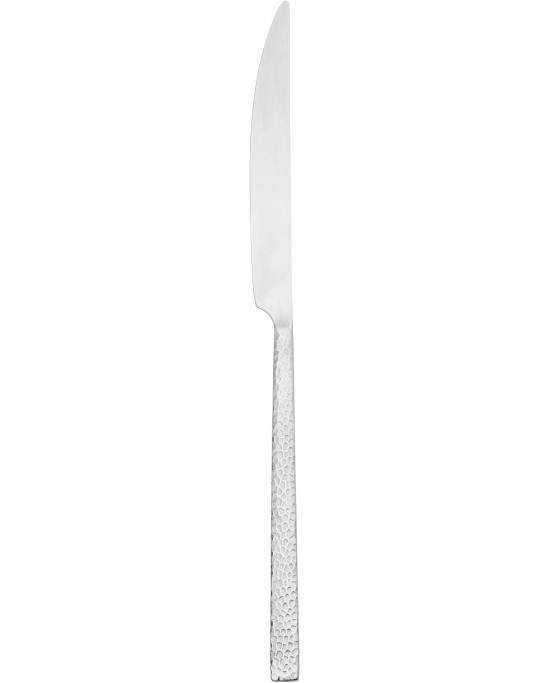 Couteau de table monobloc 23,5 cm Iseo Martele Eternum