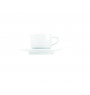 Tasse à thé rond blanc porcelaine 22 cl Ø 8,2 cm Brasserie Astera