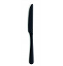 Couteau de table monobloc cranté noir 23,5 cm Austin Pvd Black Amefa