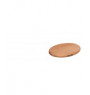 Dessous de plat ovale marron 15x11 cm Staub