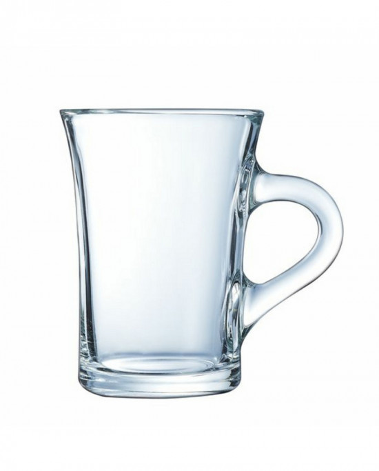 Mug rond transparent verre 23 cl Ø 7,5 cm Arcoroc