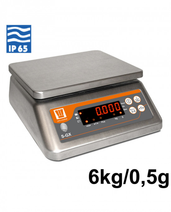 Balance de laboratoire 6 kg 0,5 °C 230v Pro.cooker