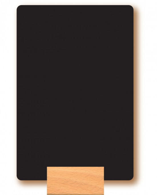 Chevalet rectangulaire ardoise 18x12 cm Taverne Bequet (3 pièces)