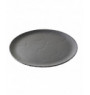 Assiette plate rond noir porcelaine Ø 32 cm Basalt Revol
