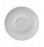 Sous-tasse à déjeuner rond blanc porcelaine Ø 16 cm Emotions Pro.mundi