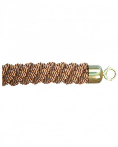 CORDON 1.5M EMBOUT OR BRONZE