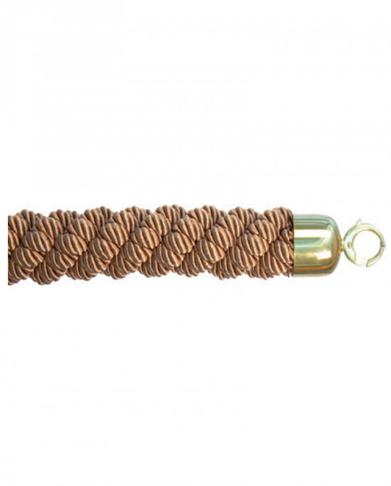 CORDON 1.5M EMBOUT OR BRONZE