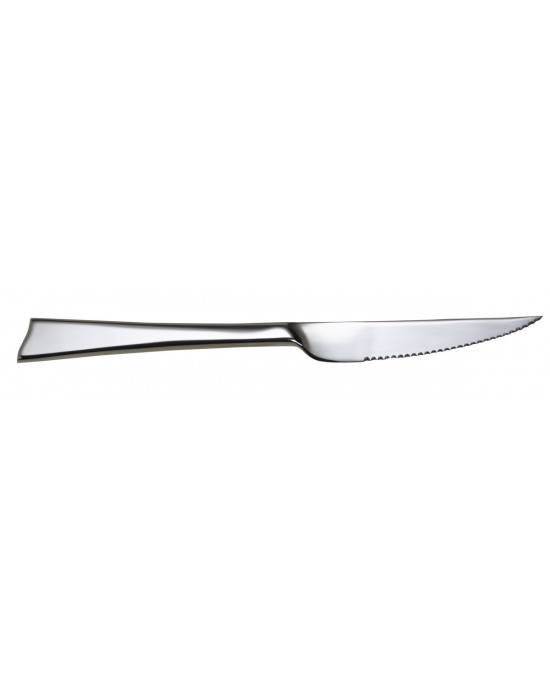 Couteau à steak monobloc cranté 23,5 cm Wave Pro.mundi