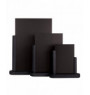 Chevalet de table rectangulaire noir 32x27,5x7 cm Classique Securit
