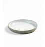 Assiette plate rond taupe porcelaine Ø 20,5 cm Dusk Serax