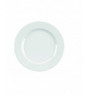 Assiette plate rond blanc porcelaine Ø 24 cm Brasserie Astera