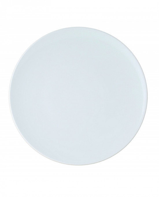 Assiette coupe plate rond blanc porcelaine Ø 28 cm Coupe Astera