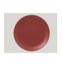 Assiette plate rond rouge magma porcelaine Ø 31 cm Neo Fusion Rak