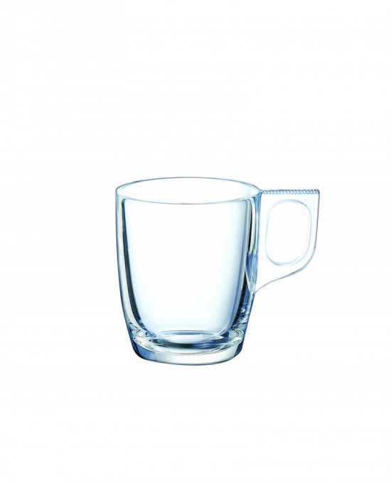 Mug rond transparent verre 25 cl Ø 10,4 cm Voluto Arcoroc