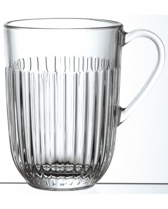 Mug transparent verre 40 cl Ø 8,5 cm Ouessant La Rochere