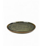 Assiette plate rond indi grey grès Ø 24 cm Surface Serax