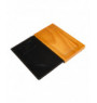 Porte-addition rectangulaire noir 17,9x10 cm Securit