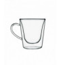 Tasse à café rond transparent verre borosilicate 12 cl Ø 7 cm Thermic Glass Luigi Bormioli