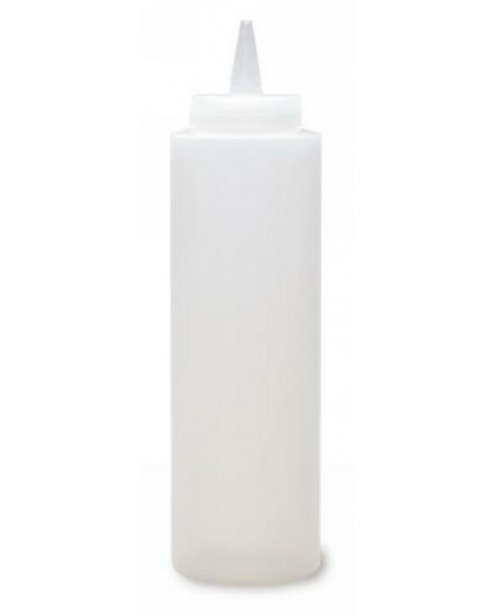 Distributeur de sauces plastique Ø 4,8 cm 18 cm 0,25 L Pro.mundi  (4 pièces)