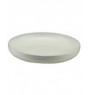 Assiette plate rond blanc grès Ø 27 cm Pearl Pro.mundi