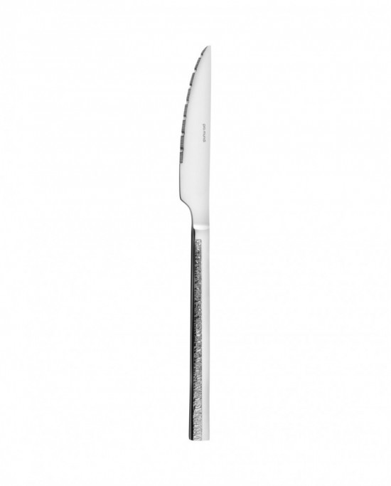 Couteau de table monobloc cranté 23,5 cm Mineral Pro.mundi
