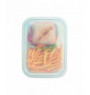 Boîte avec couvercle rectangulaire transparent verre 14 cm Food Box Arcoroc