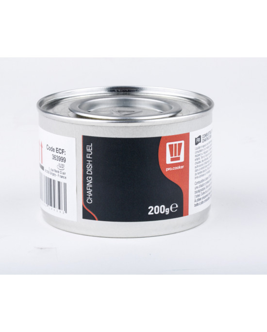 Gel combustible 200 g Pro.cooker