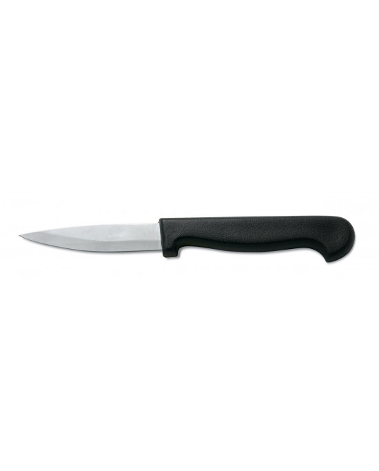 Couteau d'office 8 cm inox plastique unie