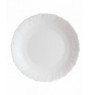 Assiette plate rond blanc verre Ø 23 cm Feston Arcoroc