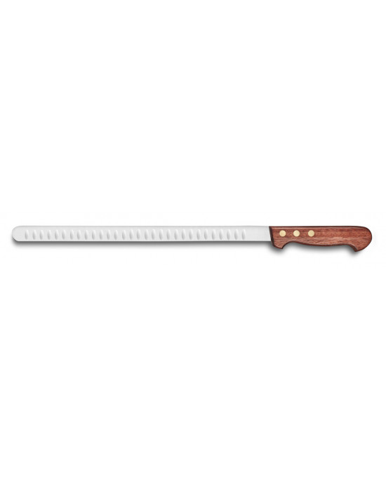 Couteau à jambon 35 cm inox bois unie Deglon