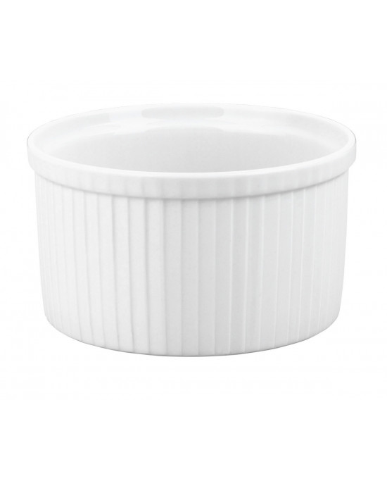 Moule à soufflé rond blanc porcelaine Ø 11,5 cm Pillivuyt