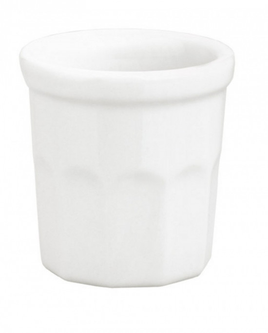 Pot à confiture rond blanc porcelaine Ø 6,5 cm Pillivuyt