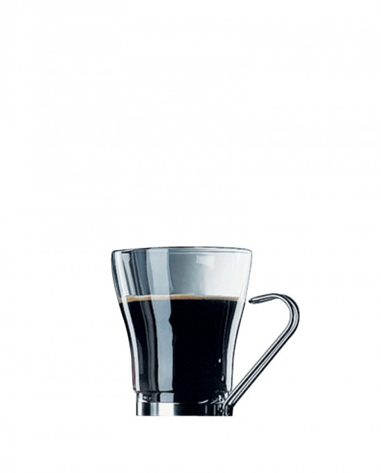 Tasse à cappuccino rond transparent verre 22 cl Ø 8,2 cm Oslo Punch Bormioli Rocco