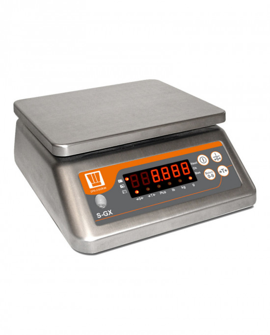 Balance de laboratoire 15 kg 1 °C 230v Pro.cooker