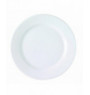 Assiette plate rond blanc porcelaine Ø 26 cm K