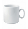 Mug rond blanc porcelaine 30 cl Ø 8 cm K