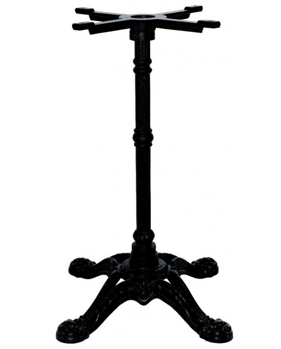 Pied de table noir 59x59x73 cm Bistrot