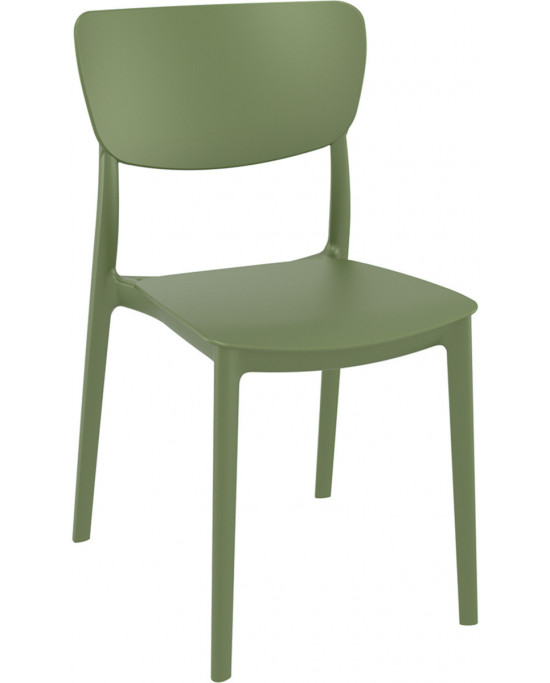 Chaise vert 82x45x82 cm Monna