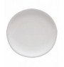 Assiette plate rond blanc porcelaine Ø 21 cm Hotel