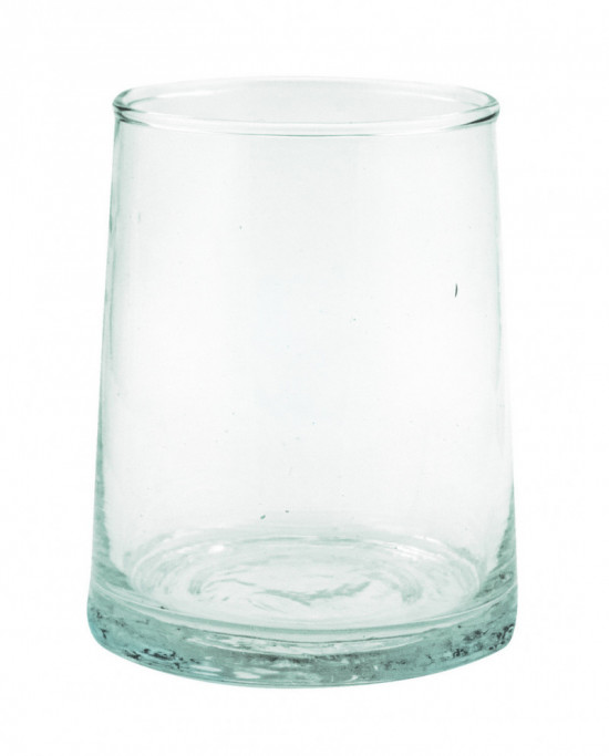 Gobelet forme basse en verre recyclé soufflé bouche 25 cl Lily Pro.mundi
