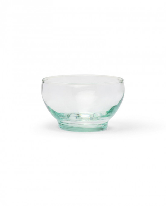 Coupe dessert en verre recyclé soufflé bouche transparent verre recyclé Ø 11 cm Lily Pro.mundi