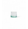 Verrine conique en verre recyclé soufflé bouche conique transparent verre recyclé Ø 5 cm Lily Pro.mundi