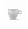Tasse à thé rond blanc porcelaine 15 cl Ø 8 cm Paula