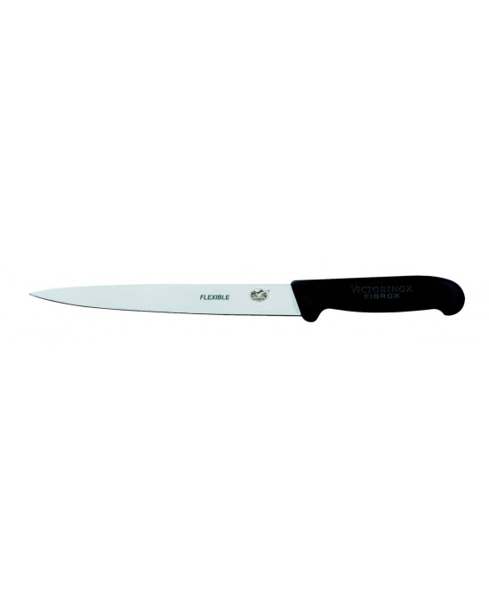 Couteau filet de sole 18 cm inox plastique unie Fibrox Victorinox