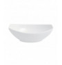 Saladier ovale blanc porcelaine 22 cm Matcha Pro.mundi