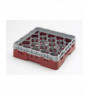 Casier lave-verres 20 compartiments 50x50x30,8 cm 9,84 cm 25,8 cm Camrack Cambro