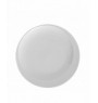 Assiette plate rond blanc porcelaine Ø 27 cm Celeste Pro.mundi