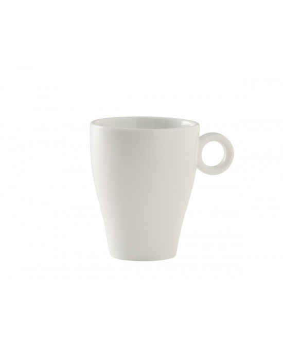 Mug rond blanc porcelaine 27 cl Ø 8 cm Slim O Pro.mundi