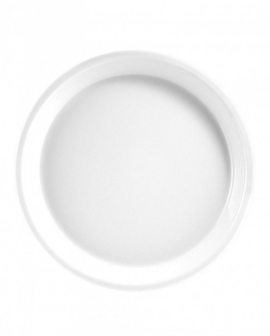 Assiette plate rond blanc porcelaine Ø 23 cm Regithermie Pillivuyt