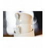Tasse à thé rond blanc porcelaine 23 cl Ø 9 cm Brasserie Astera